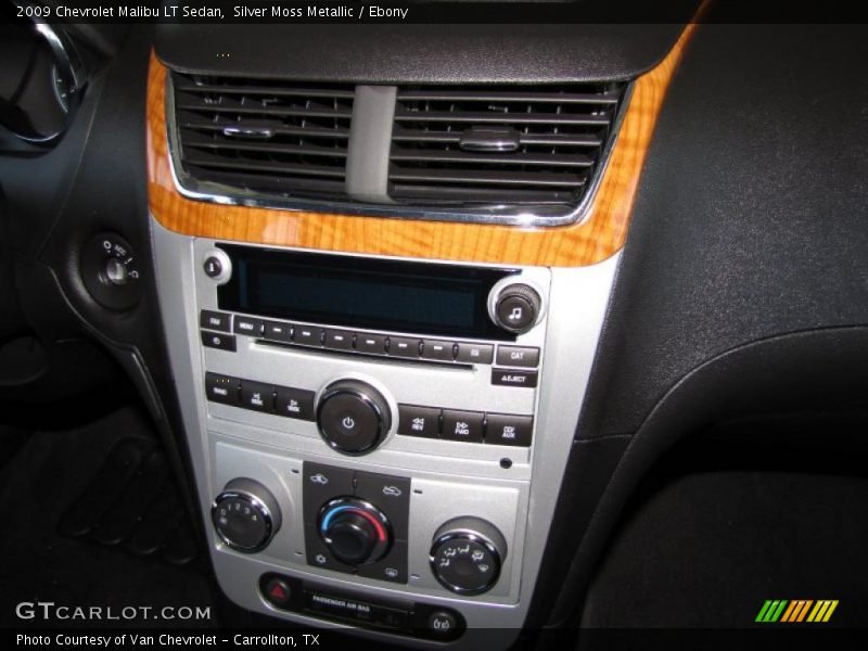 Silver Moss Metallic / Ebony 2009 Chevrolet Malibu LT Sedan