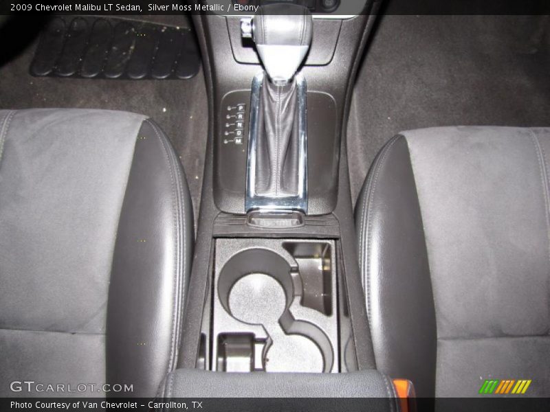 Silver Moss Metallic / Ebony 2009 Chevrolet Malibu LT Sedan