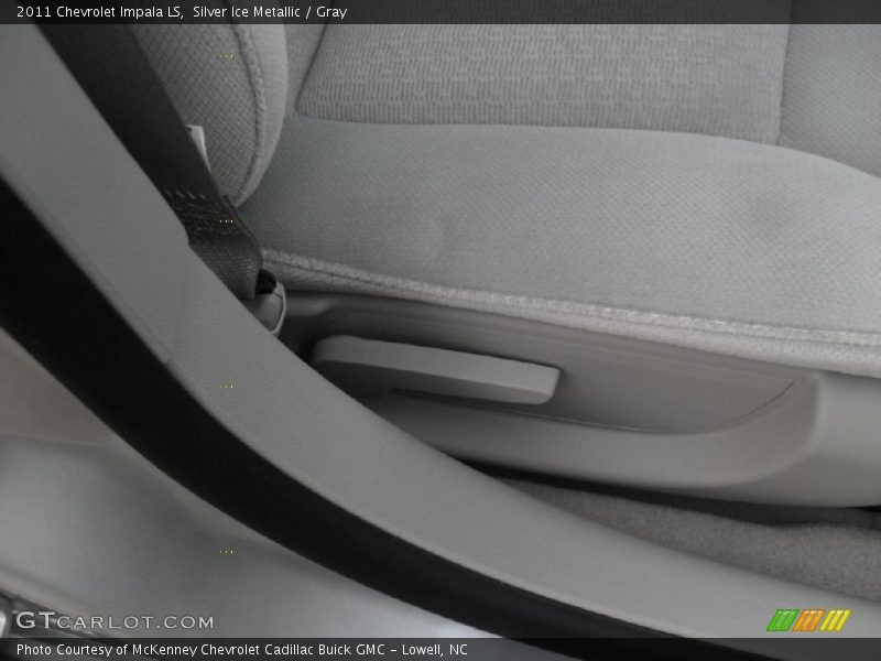 Silver Ice Metallic / Gray 2011 Chevrolet Impala LS