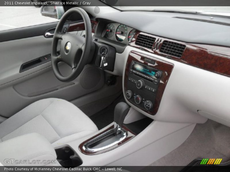 Silver Ice Metallic / Gray 2011 Chevrolet Impala LS