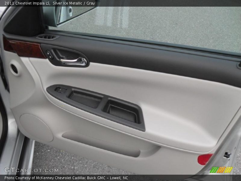 Silver Ice Metallic / Gray 2011 Chevrolet Impala LS