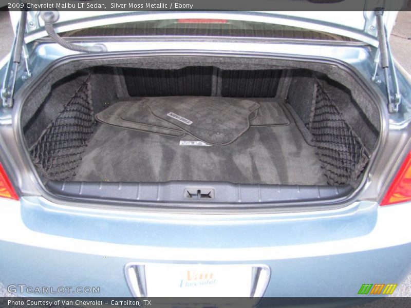 Silver Moss Metallic / Ebony 2009 Chevrolet Malibu LT Sedan