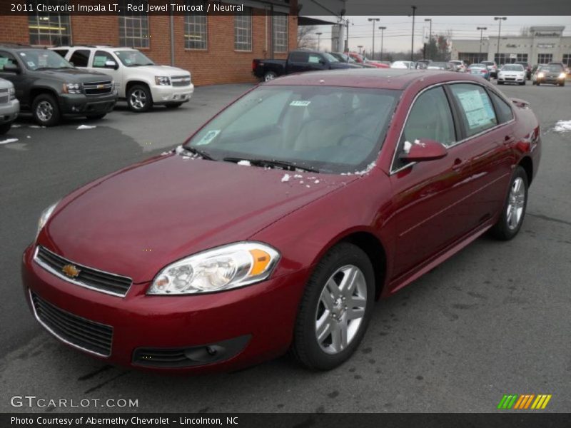 Red Jewel Tintcoat / Neutral 2011 Chevrolet Impala LT