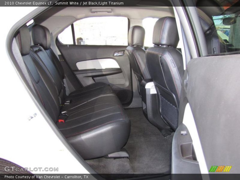Summit White / Jet Black/Light Titanium 2010 Chevrolet Equinox LT