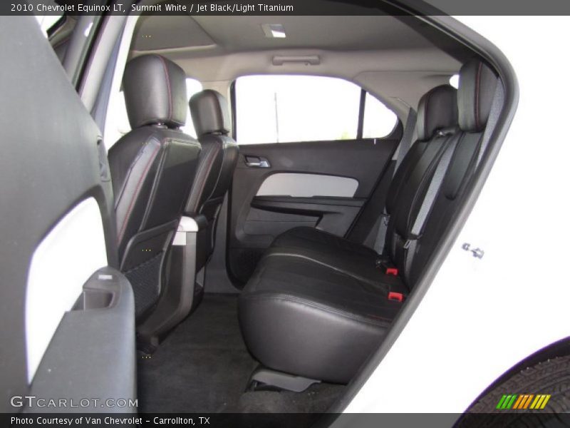 Summit White / Jet Black/Light Titanium 2010 Chevrolet Equinox LT