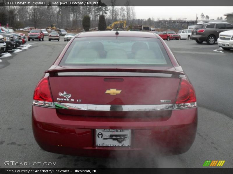 Red Jewel Tintcoat / Neutral 2011 Chevrolet Impala LT