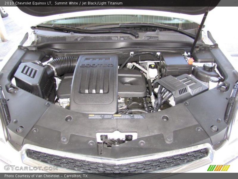 Summit White / Jet Black/Light Titanium 2010 Chevrolet Equinox LT