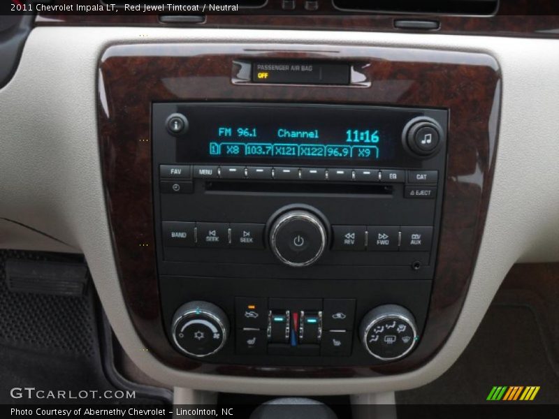 Red Jewel Tintcoat / Neutral 2011 Chevrolet Impala LT