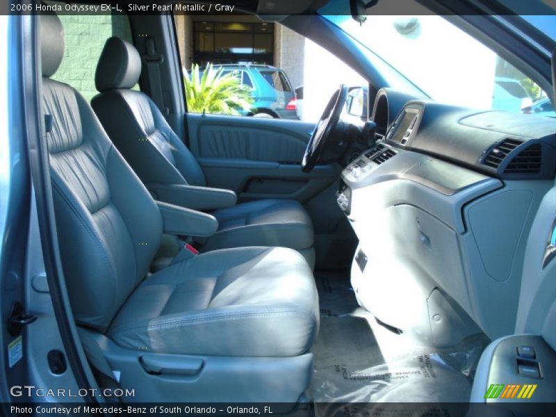 Silver Pearl Metallic / Gray 2006 Honda Odyssey EX-L