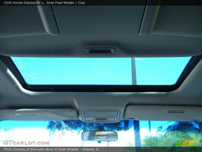 Silver Pearl Metallic / Gray 2006 Honda Odyssey EX-L