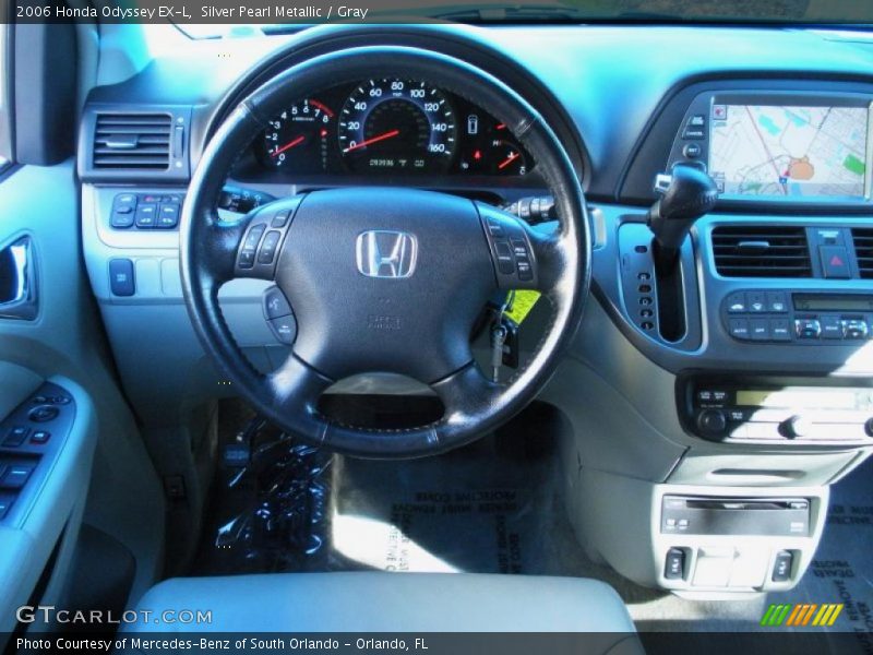 Silver Pearl Metallic / Gray 2006 Honda Odyssey EX-L