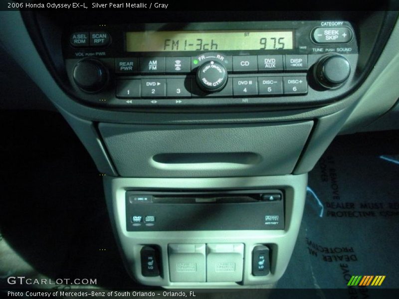 Silver Pearl Metallic / Gray 2006 Honda Odyssey EX-L