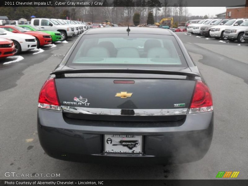 Cyber Gray Metallic / Gray 2011 Chevrolet Impala LT