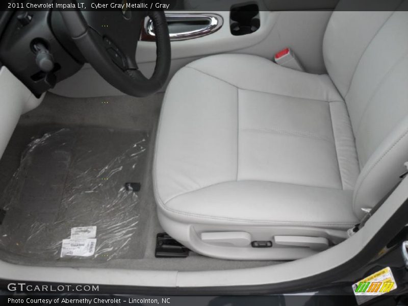 Cyber Gray Metallic / Gray 2011 Chevrolet Impala LT