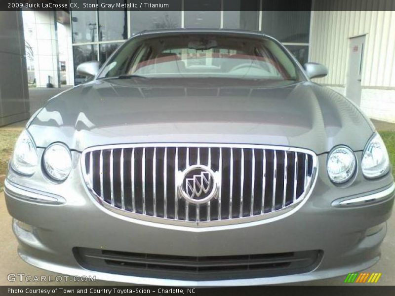 Stone Gray Metallic / Titanium 2009 Buick LaCrosse CX