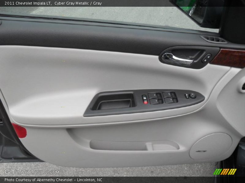 Cyber Gray Metallic / Gray 2011 Chevrolet Impala LT