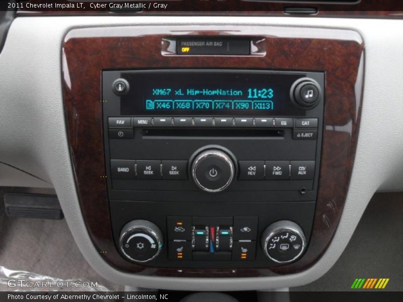 Cyber Gray Metallic / Gray 2011 Chevrolet Impala LT