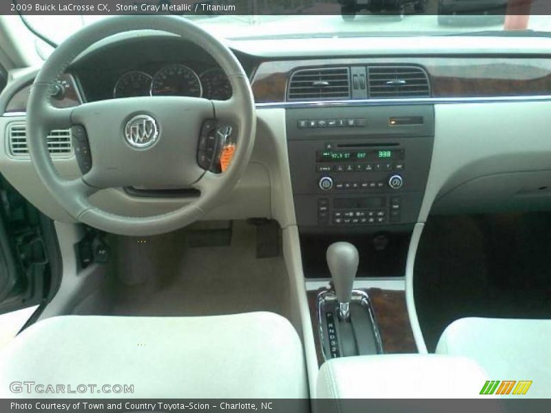 Stone Gray Metallic / Titanium 2009 Buick LaCrosse CX