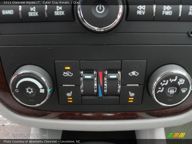 Cyber Gray Metallic / Gray 2011 Chevrolet Impala LT