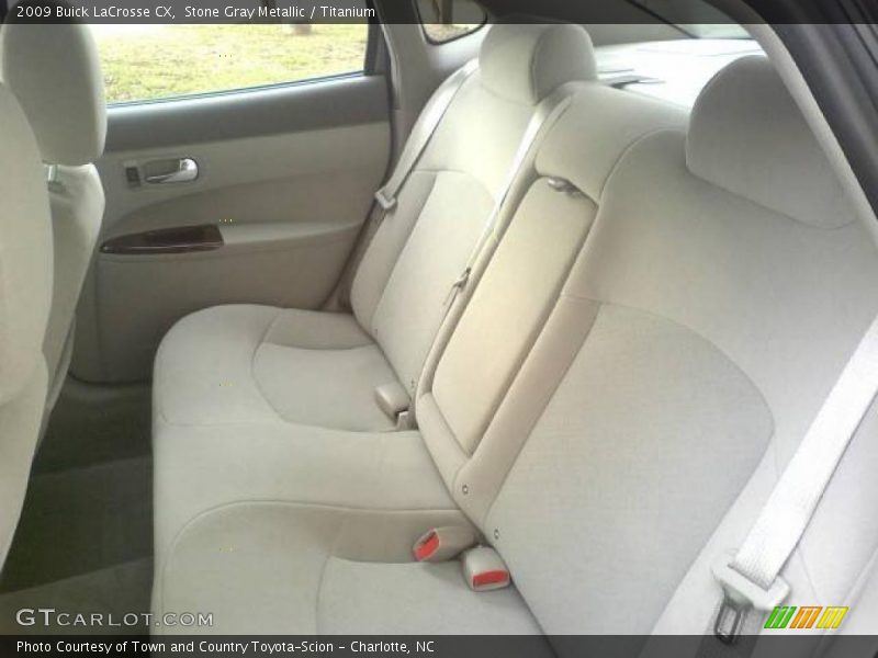 Stone Gray Metallic / Titanium 2009 Buick LaCrosse CX