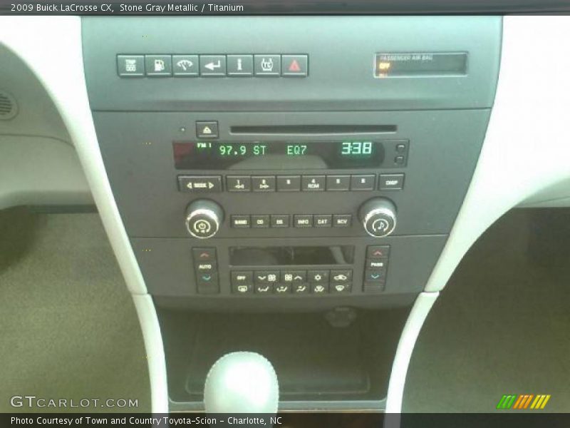 Stone Gray Metallic / Titanium 2009 Buick LaCrosse CX