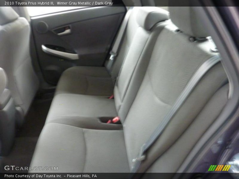 Winter Gray Metallic / Dark Gray 2010 Toyota Prius Hybrid III