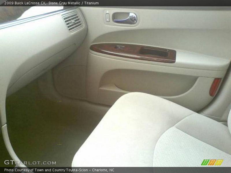 Stone Gray Metallic / Titanium 2009 Buick LaCrosse CX