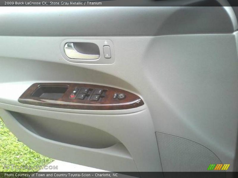 Stone Gray Metallic / Titanium 2009 Buick LaCrosse CX