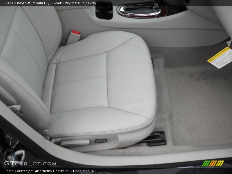 Cyber Gray Metallic / Gray 2011 Chevrolet Impala LT