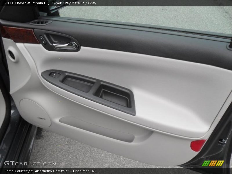 Cyber Gray Metallic / Gray 2011 Chevrolet Impala LT