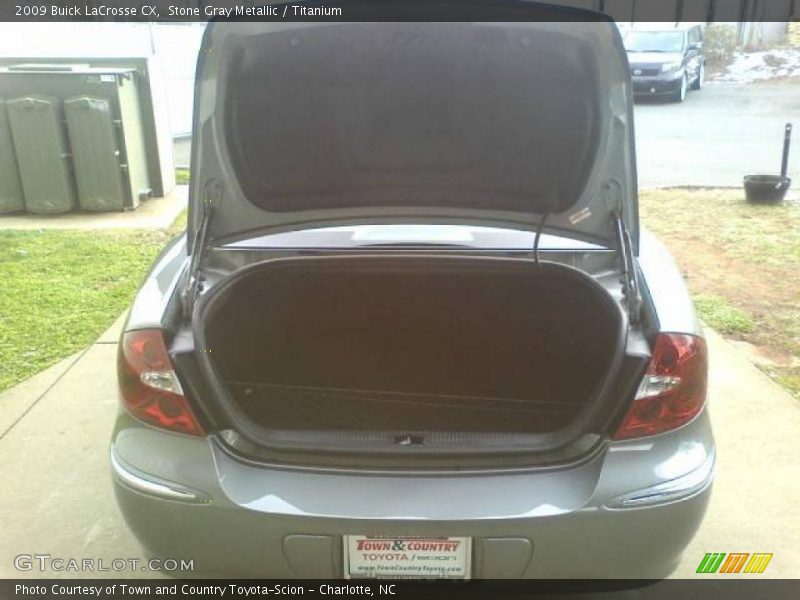 Stone Gray Metallic / Titanium 2009 Buick LaCrosse CX