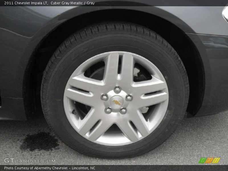 Cyber Gray Metallic / Gray 2011 Chevrolet Impala LT