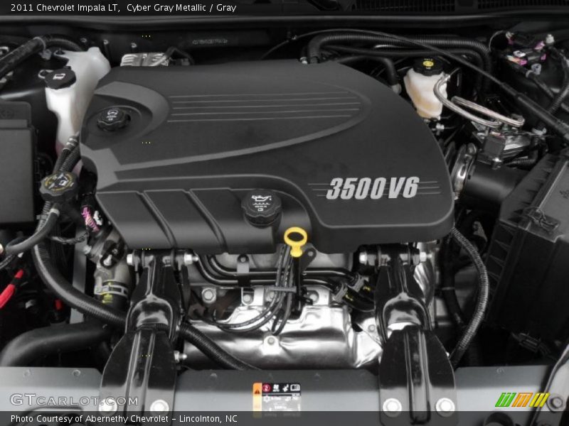 Cyber Gray Metallic / Gray 2011 Chevrolet Impala LT