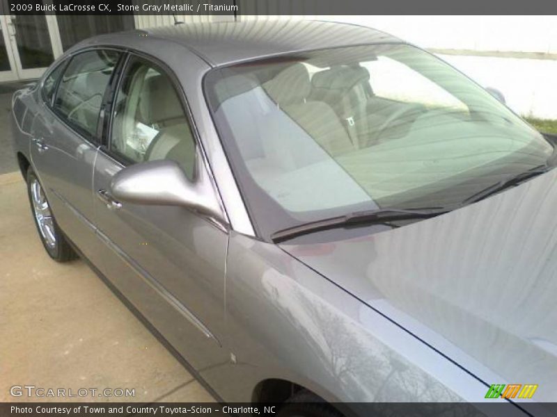 Stone Gray Metallic / Titanium 2009 Buick LaCrosse CX