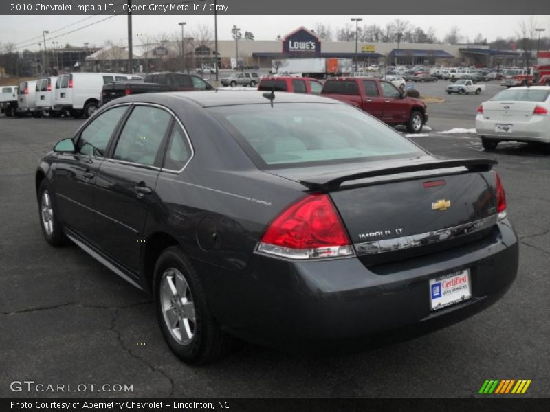Cyber Gray Metallic / Gray 2010 Chevrolet Impala LT