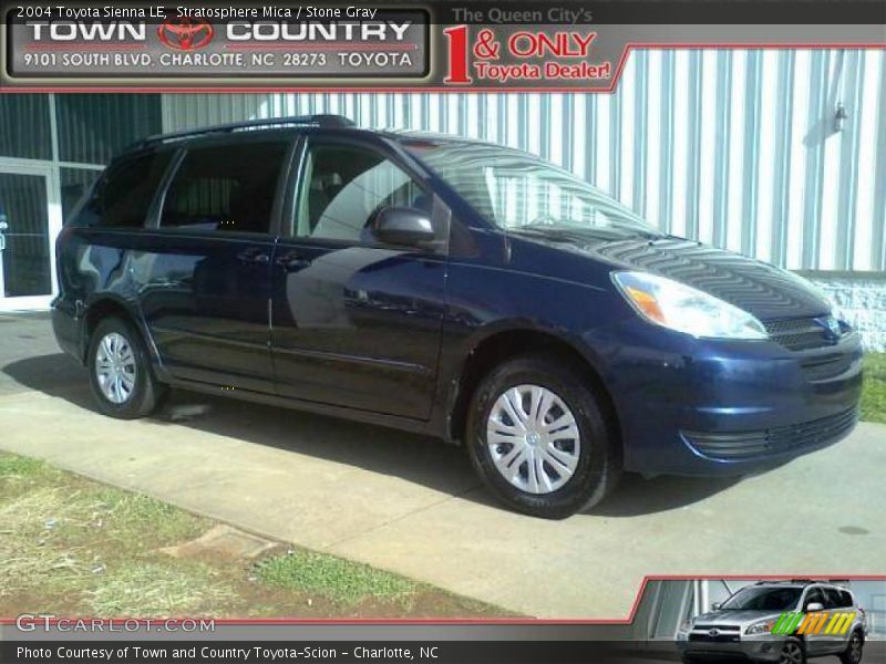 Stratosphere Mica / Stone Gray 2004 Toyota Sienna LE