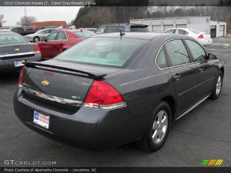 Cyber Gray Metallic / Gray 2010 Chevrolet Impala LT