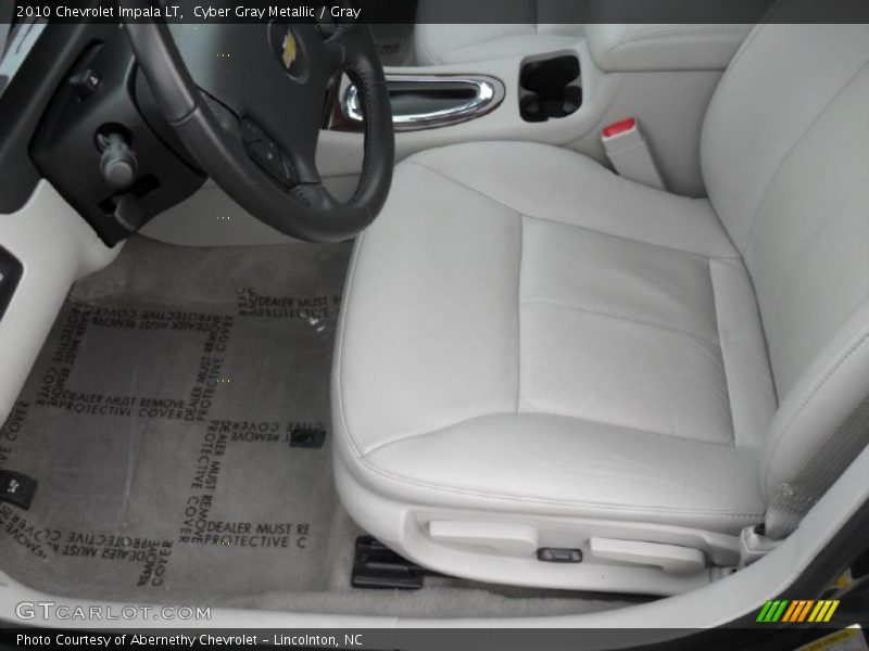 Cyber Gray Metallic / Gray 2010 Chevrolet Impala LT