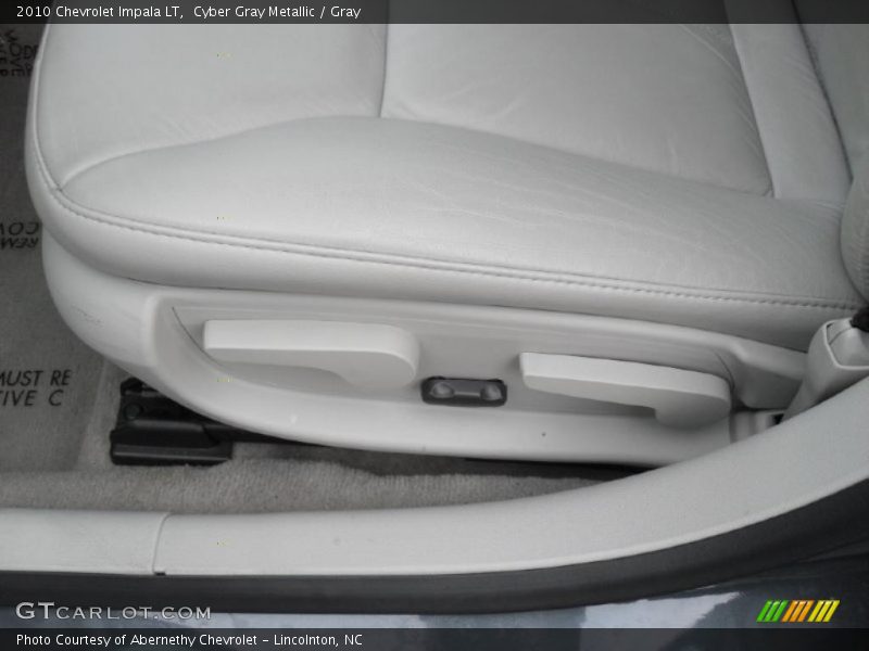 Cyber Gray Metallic / Gray 2010 Chevrolet Impala LT