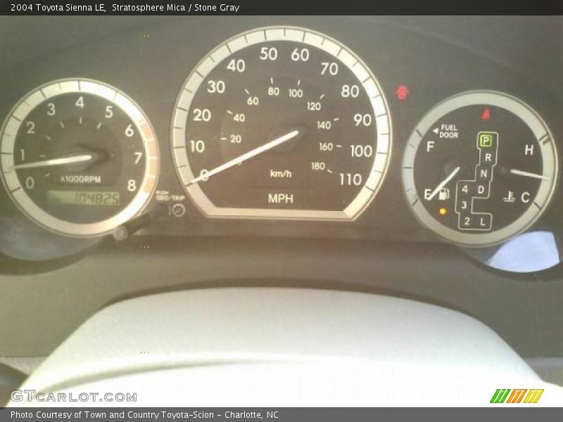 Stratosphere Mica / Stone Gray 2004 Toyota Sienna LE