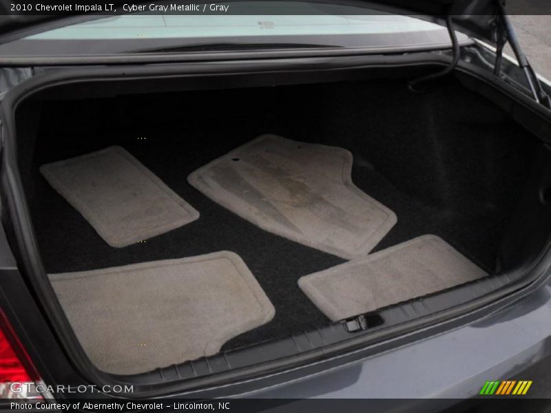 Cyber Gray Metallic / Gray 2010 Chevrolet Impala LT