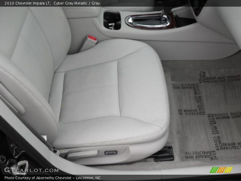 Cyber Gray Metallic / Gray 2010 Chevrolet Impala LT