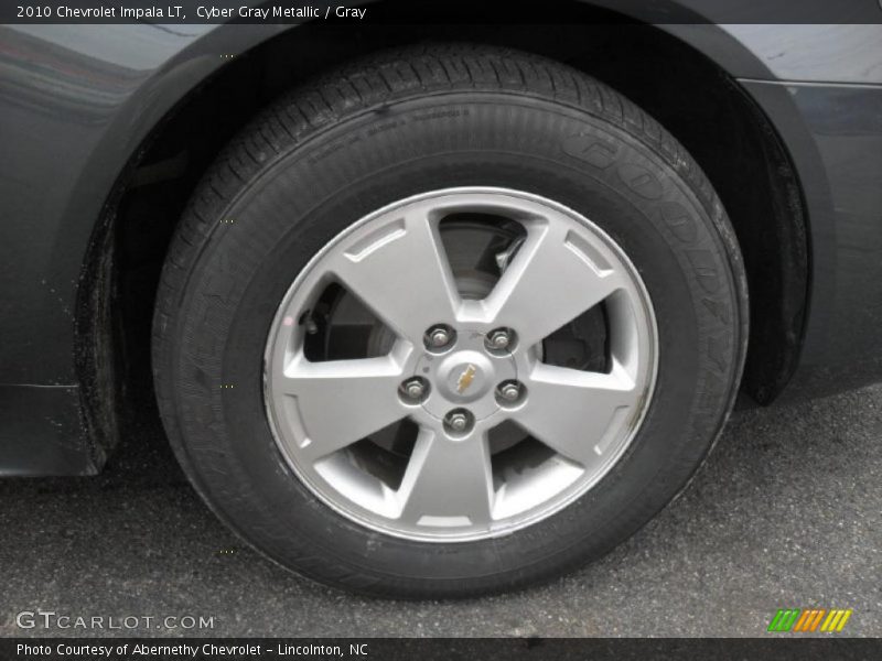 Cyber Gray Metallic / Gray 2010 Chevrolet Impala LT