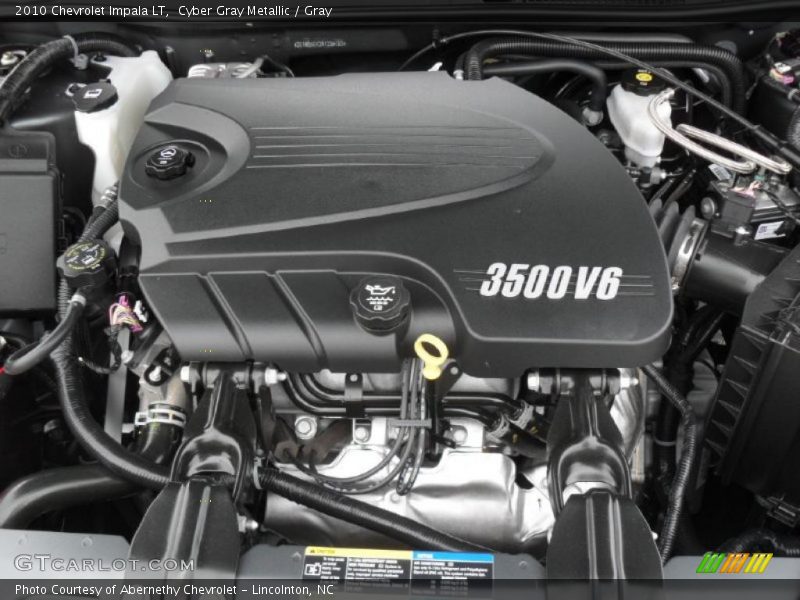 Cyber Gray Metallic / Gray 2010 Chevrolet Impala LT