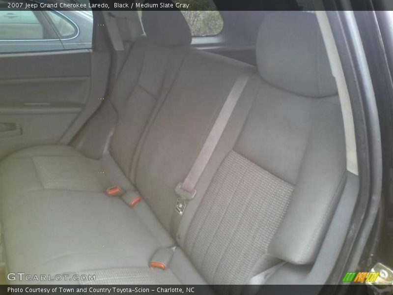 Black / Medium Slate Gray 2007 Jeep Grand Cherokee Laredo