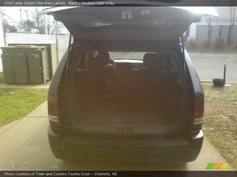 Black / Medium Slate Gray 2007 Jeep Grand Cherokee Laredo