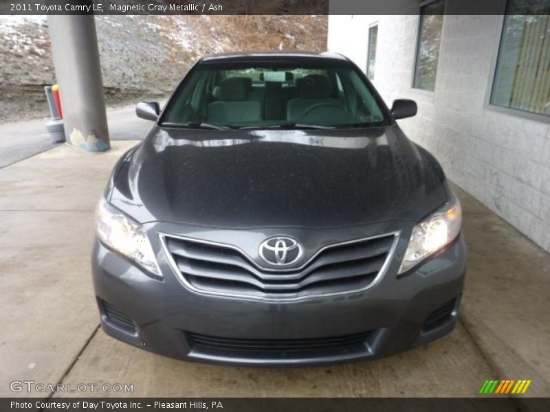 Magnetic Gray Metallic / Ash 2011 Toyota Camry LE