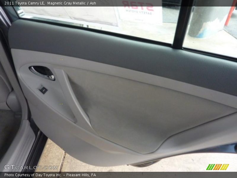 Magnetic Gray Metallic / Ash 2011 Toyota Camry LE
