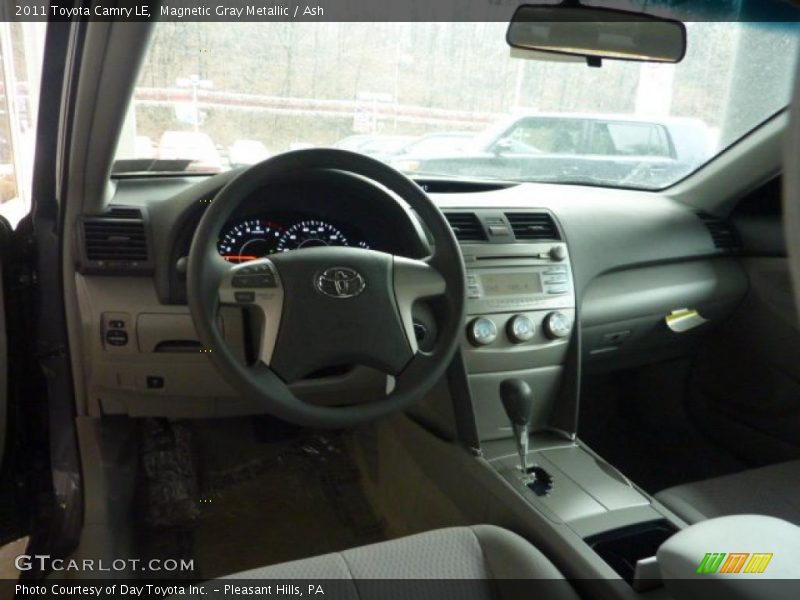 Magnetic Gray Metallic / Ash 2011 Toyota Camry LE