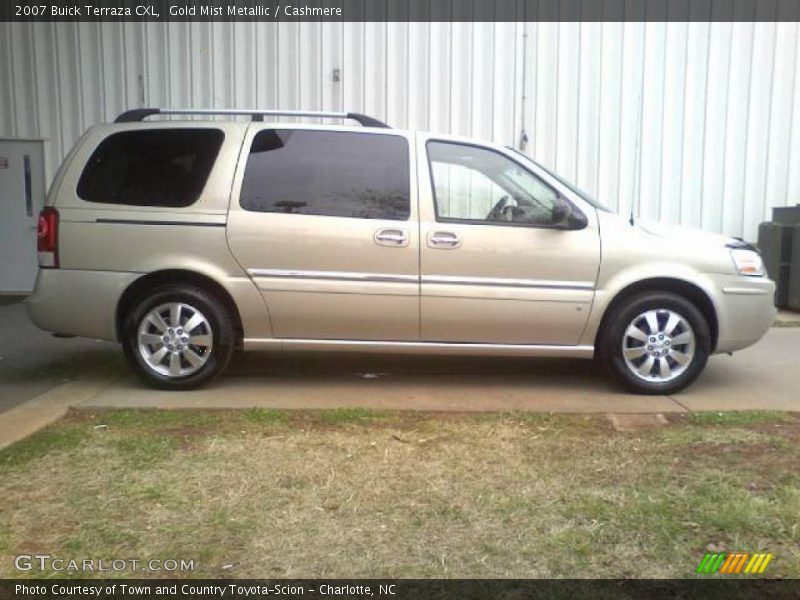 Gold Mist Metallic / Cashmere 2007 Buick Terraza CXL